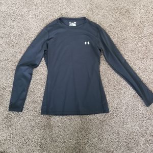 Womens Under Armour Size Large Fitted Cold Gear Long Sleeve Shirt